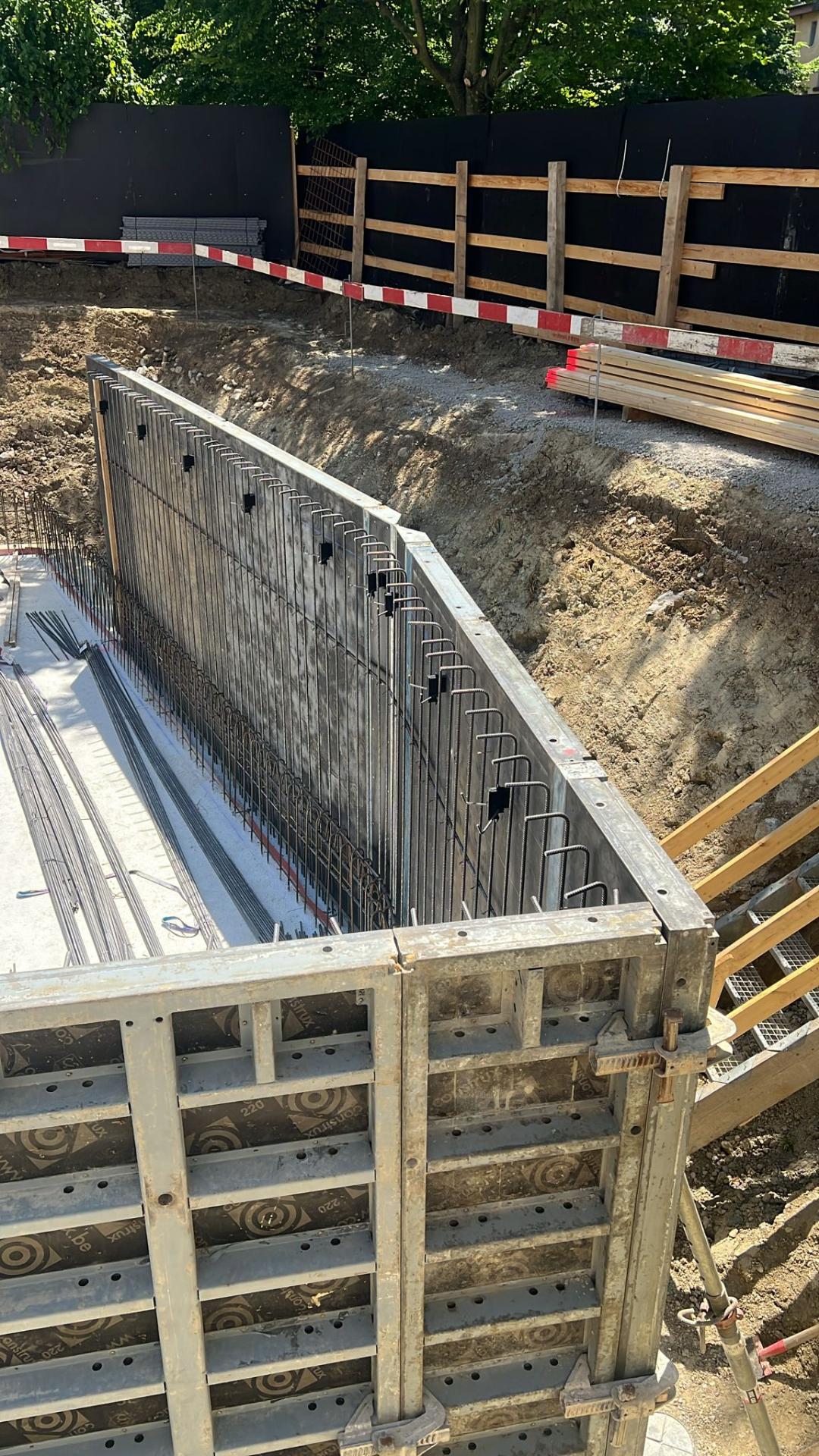 Schalungsarbeiten Neubau Nordstrasse Zürich – Bild 2