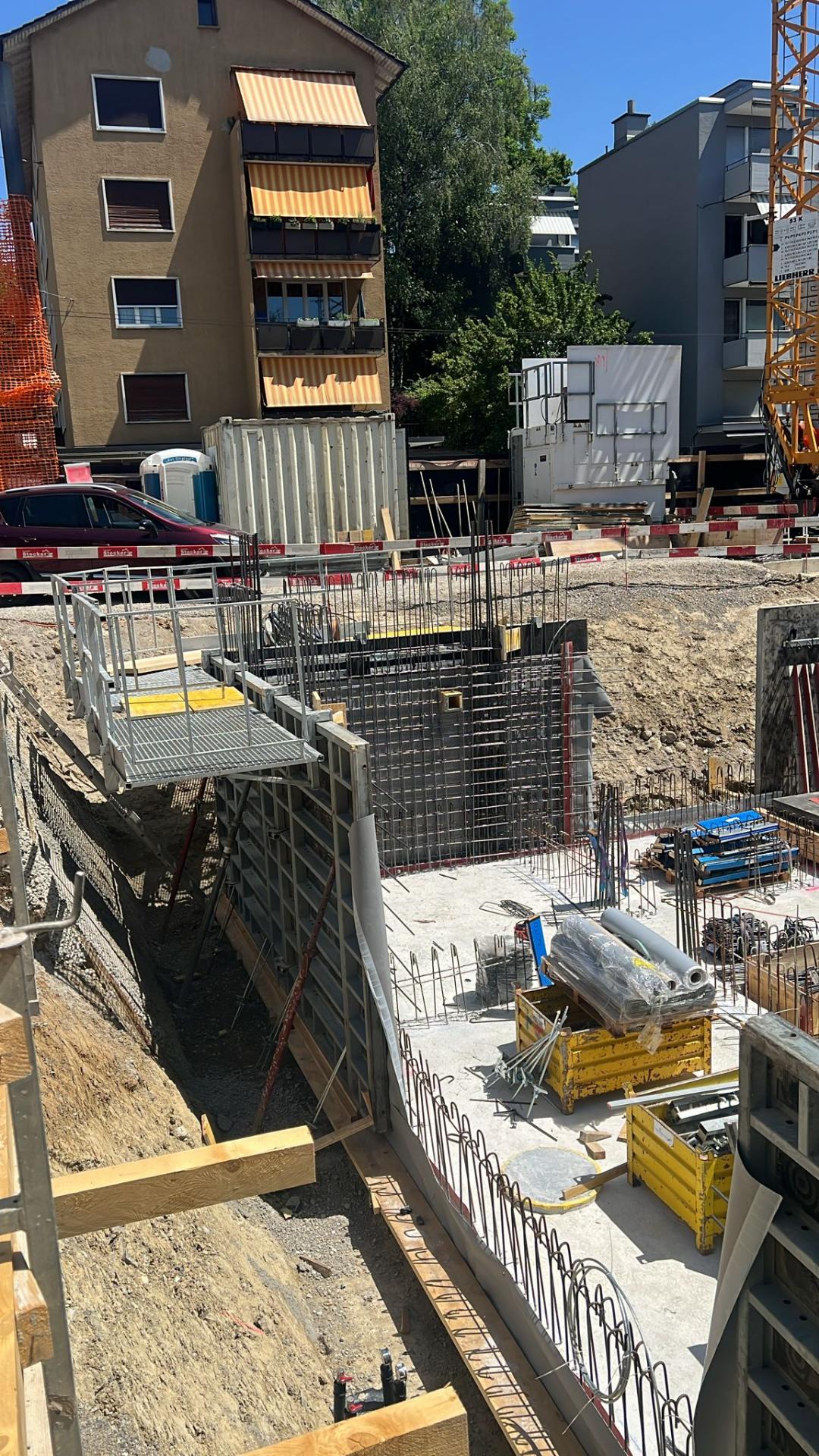 Schalungsarbeiten Neubau Nordstrasse Zürich – Bild 3