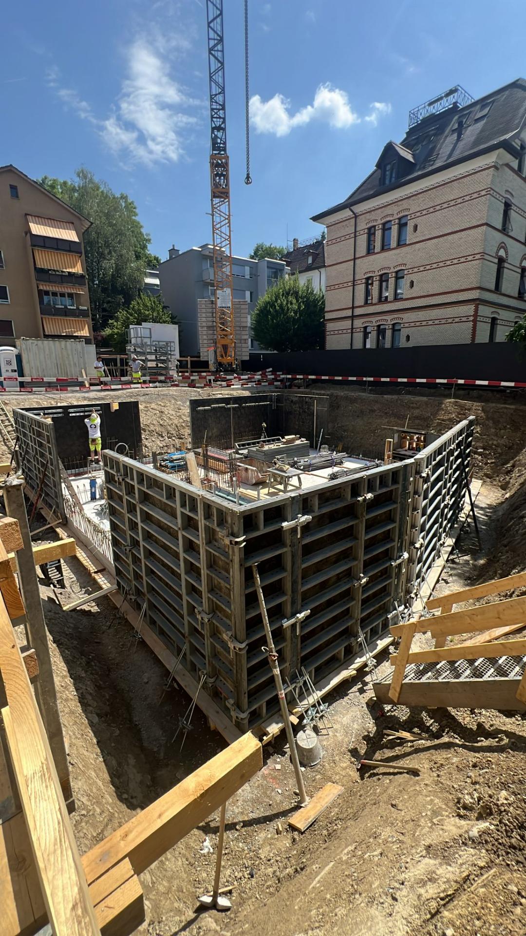 Schalungsarbeiten Neubau Nordstrasse Zürich – Bild 4