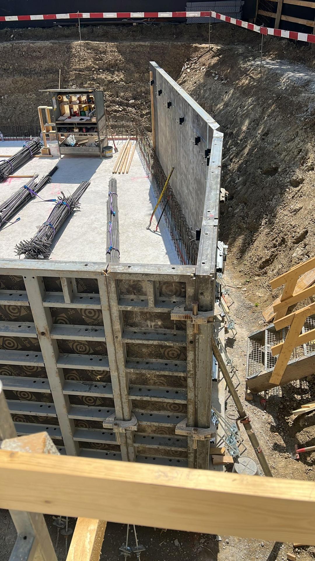 Schalungsarbeiten Neubau Nordstrasse Zürich – Bild 6
