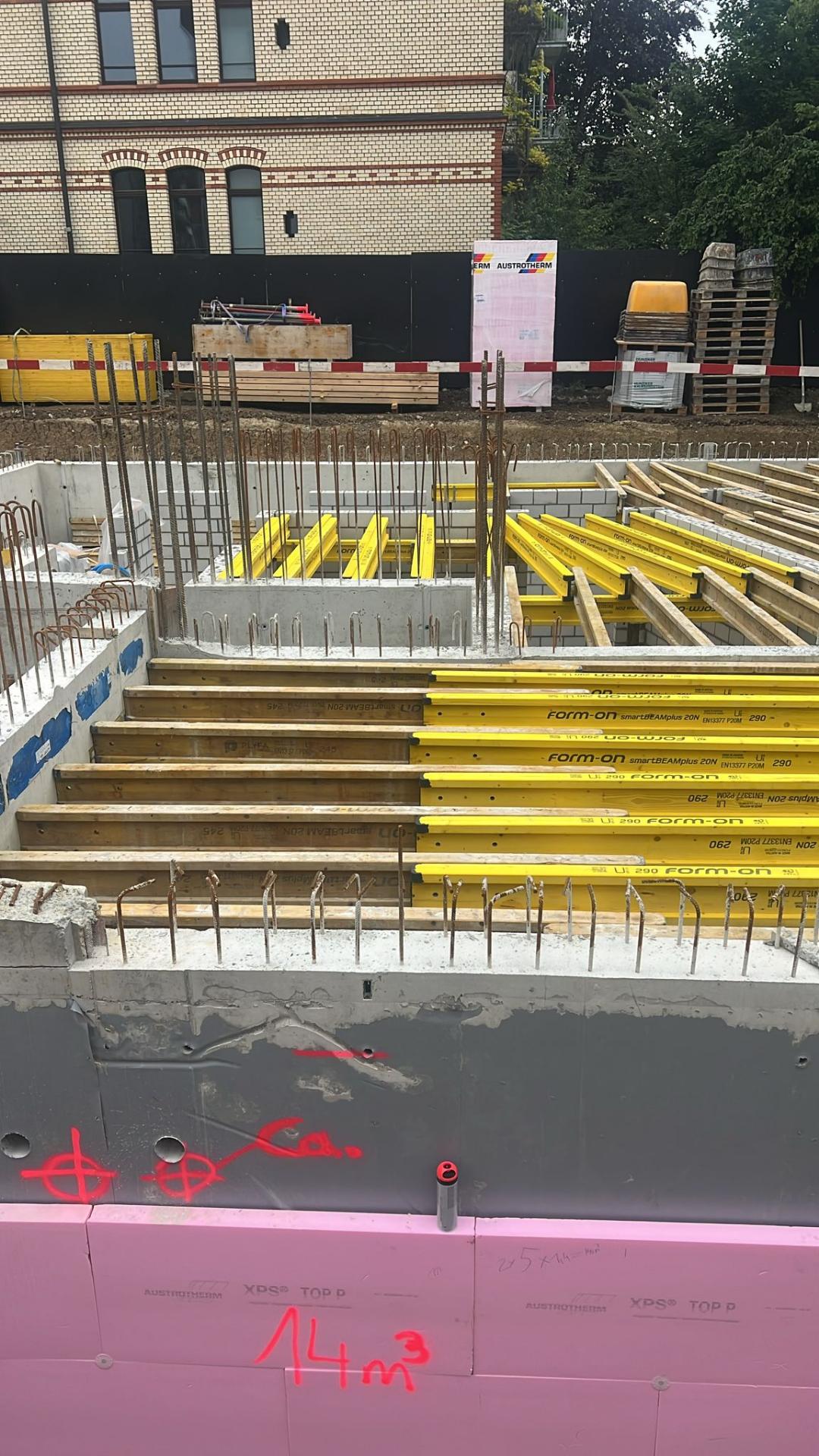 Schalungsarbeiten Neubau Nordstrasse 171 Zürich – Bild 24