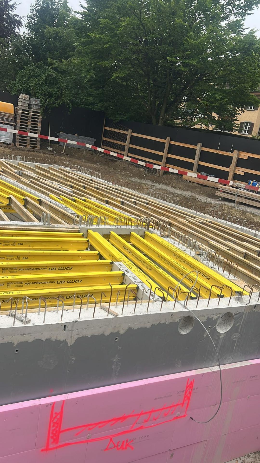Schalungsarbeiten Neubau Nordstrasse 171 Zürich – Bild 26